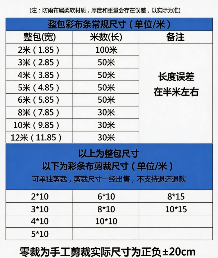 彩条布生产基地